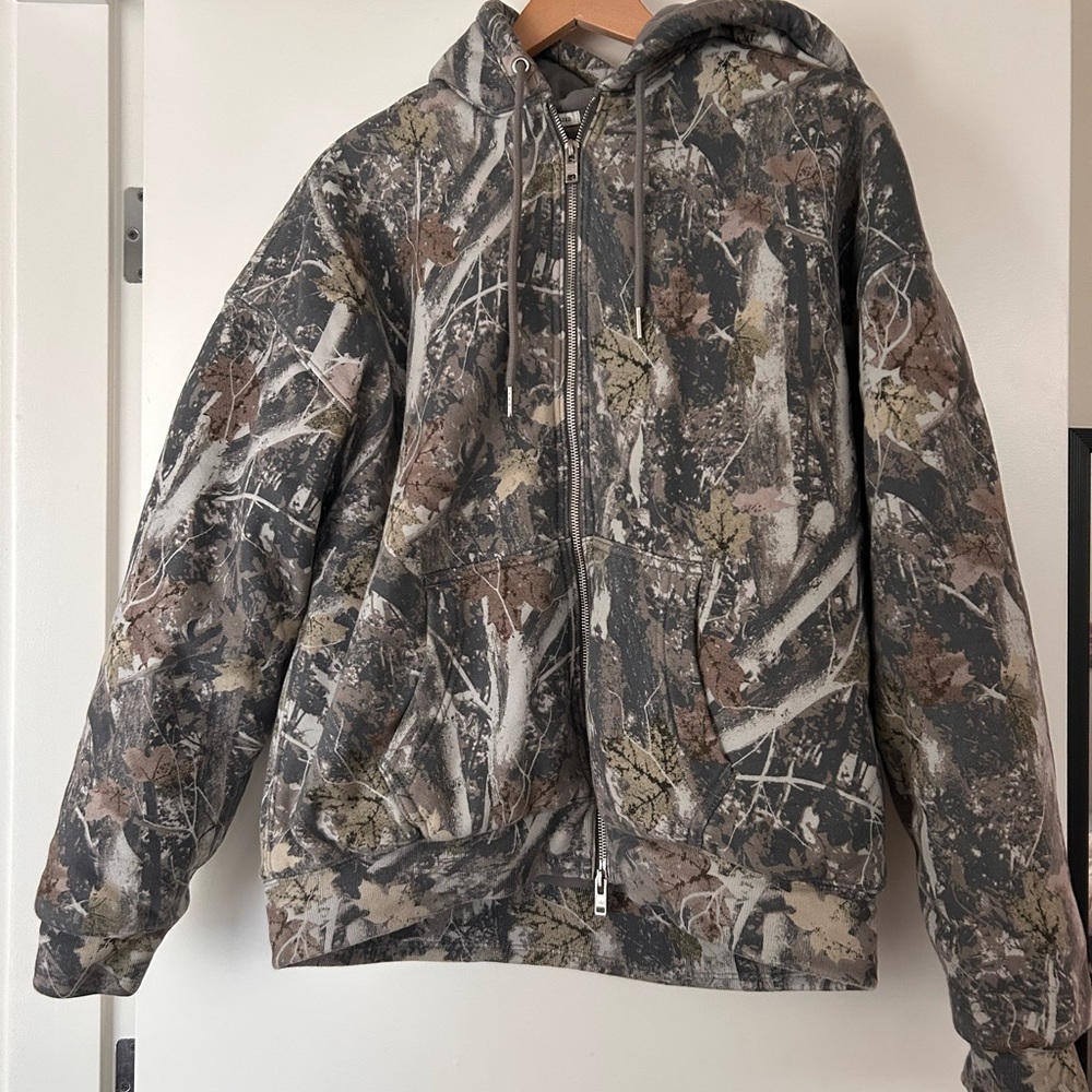 Camouflage Hooded Jacket